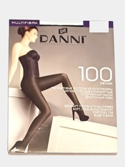 Колготки женские черные DANNI Multifibra 100 Den