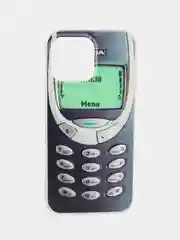 Угольный чехол на Apple iPhone 16 Pro Max / Айфон 16 Про Макс прозрачный, с принтом, защита камеры