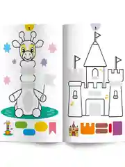 Раскраска с наклейками ND Play Наклей и раскрась. Давай играть!