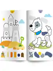 Раскраска с наклейками ND Play Наклей и раскрась. Приключения