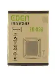 Колонка Bluetooth 838, 8", 3600mAh, беспр. микрофон, пульт, Bluetooth/USB/TF/AUX/FM