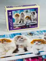 Пазл мозаика для малышей Очаровательные котята котенок кошка киска домашние питомцы друзья