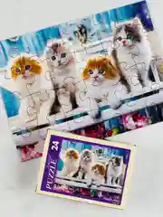 Пазл мозаика для малышей Очаровательные котята котенок кошка киска домашние питомцы друзья