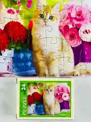 Пазл картонный мозаика малышам Очаровательные котята котенок кошка киска домашние питомцы