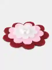 Бордовый декор вырубка из фетра, 6 шт, 5 см