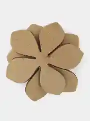 Разноцветный цветы из фоамирана, 10 шт, 3,5 см