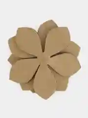 Приглушённый хаки цветы из фоамирана, 10 шт, 3,5 см