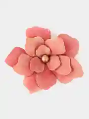 Коралловый цветы из фоамирана ,6 шт, 6 см