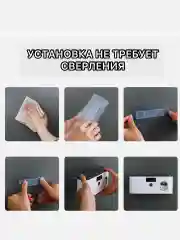 Серый дозатор для зубной пасты , подставка для зубной пасты, держатель для щеток, органайзер