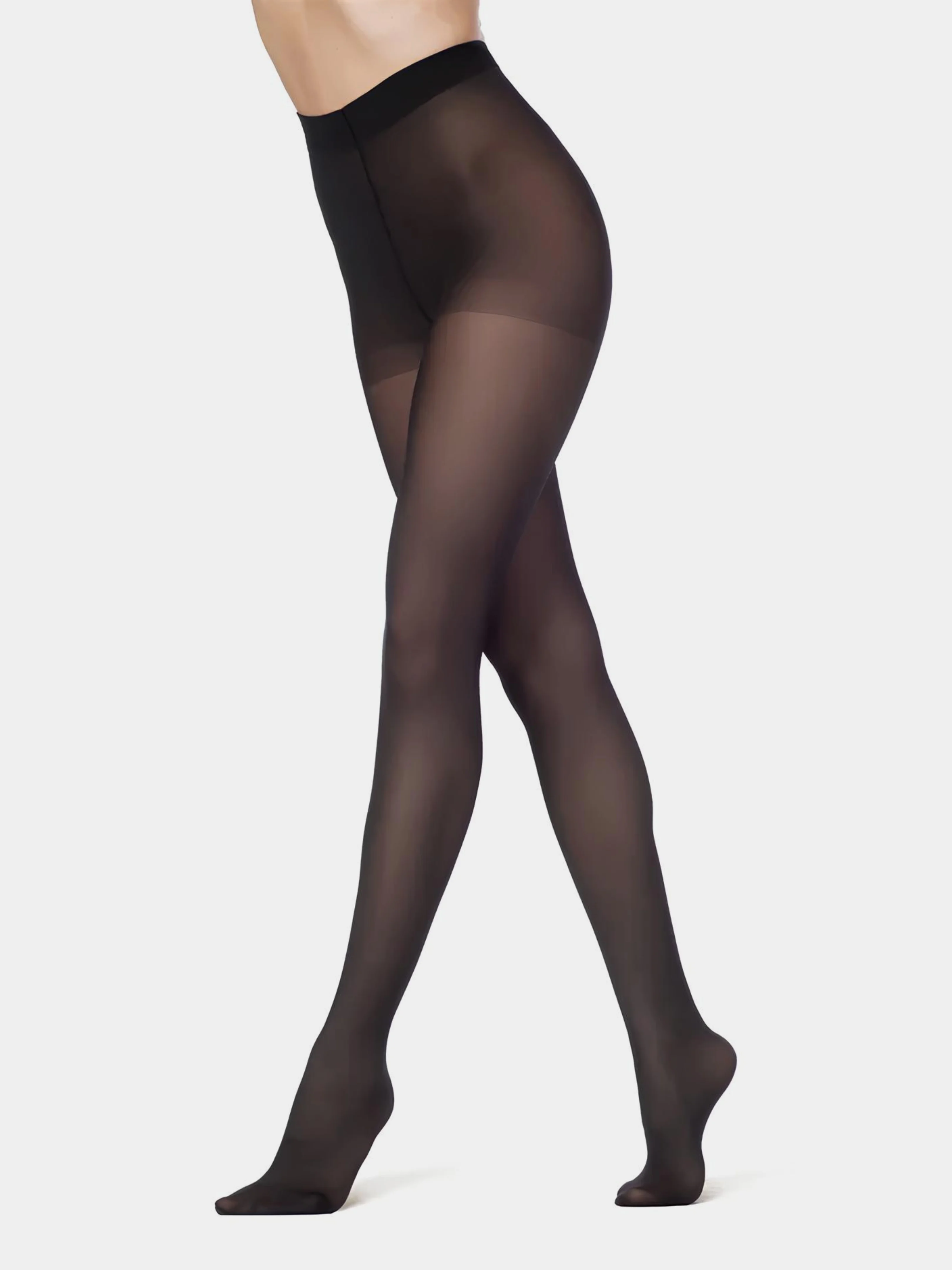 Черный капроновые колготки Golden Lady Ciao