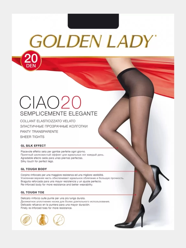 Капроновые колготки Golden Lady Ciao