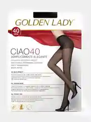 Тёмно-коричневый капроновые колготки Golden Lady Ciao