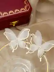 Серьги бабочки
