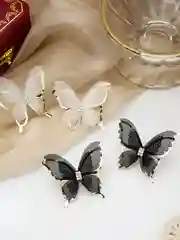 Серьги бабочки
