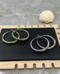 Серьги-кольца, серьги-конго