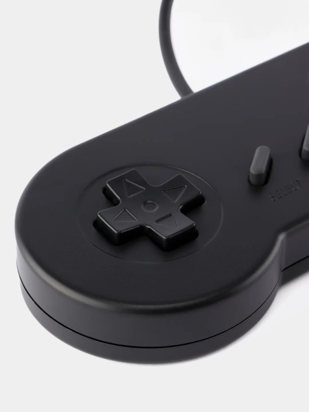 Черный геймпад (Raspberry Pi, RetroPi, SNES), проводной, серый