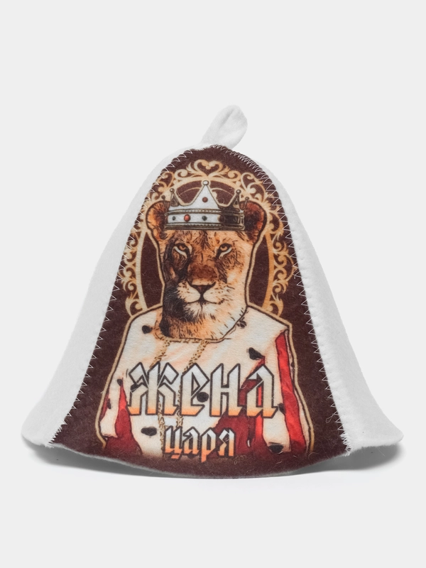 Шапочка для бани и сауны с рисунком, в ассортименте