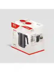 Белый компактный чайник электрический BQ KT1716P Белый / Двухслойный / 1 л 1800 Вт