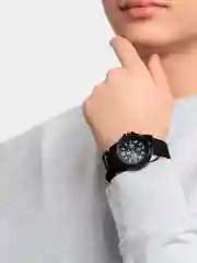 Черный часы мужские наручные на Новый год