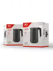 Черный чайник электрический BQ KT1720P Черный / Двухслойный / 1.5 л 2200 Вт