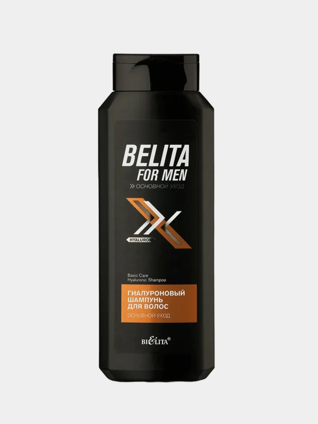 Гиалуроновый шампунь Белита Основной уход BELITA FOR MEN, для волос, 400 мл