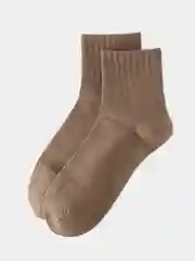 Бежевый меланж носки женские