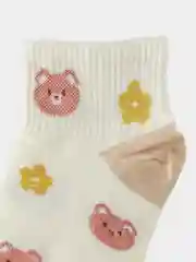 Кремовый носки женские