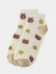 Кремовый носки женские