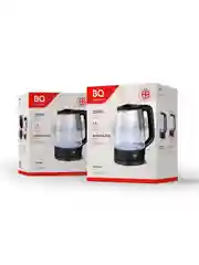Черный чайник электрический BQ KT1839G Черный / Стеклянный / 1.7 л 2200 Вт