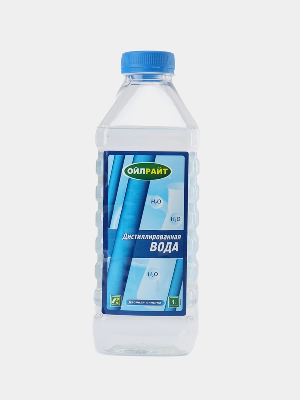 Вода дистиллированная OILRIGHT, 1 л, 2 л, 5 л, 10 л