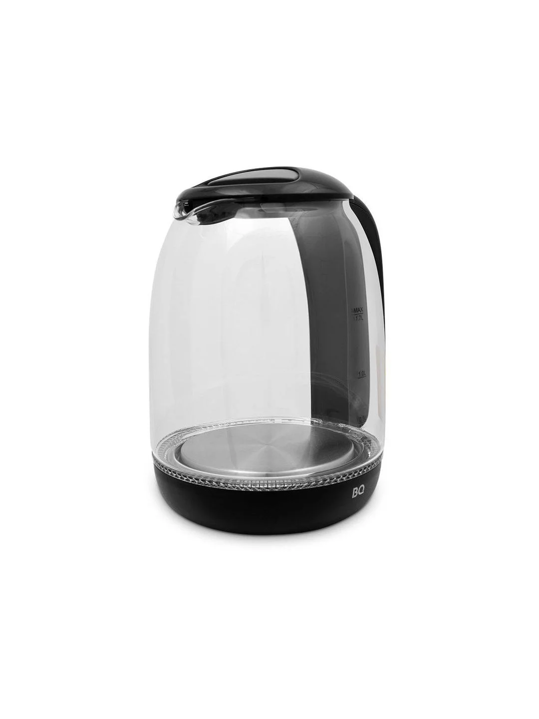 Черный чайник электрический BQ KT1830G Черный / Стеклянный / 1.7 л 2200 Вт
