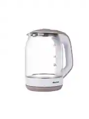 Белый чайник электрический Blackton Bt KT1823G Бело-бежевый / Стеклянный / 1.8 л 1500 Вт