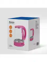 Розовый чайник электрический Blackton Bt KT1800G Розовый / Стеклянный / 1.8 л 1500 Вт
