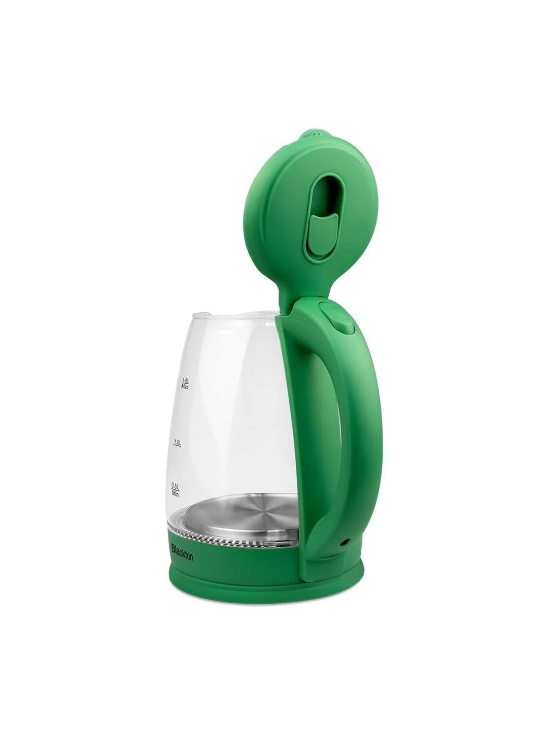 Зеленый чайник электрический Blackton Bt KT1800G Зеленый / Стеклянный / 1.8 л 1500 Вт