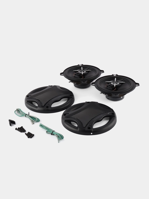 Автомобильные динамики 16 / 13 см, колонки Kenwood акустика в авто, 150-200 Вт 5-6"