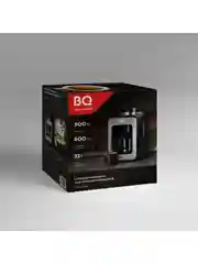 Черный капельная кофеварка со встроенной кофемолкой BQ CM7001 Черно-серебристая / 600 Вт / 0.6л