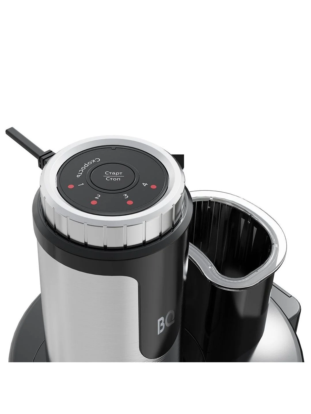 Черный измельчитель кухонный электрический BQ CH1009 Black