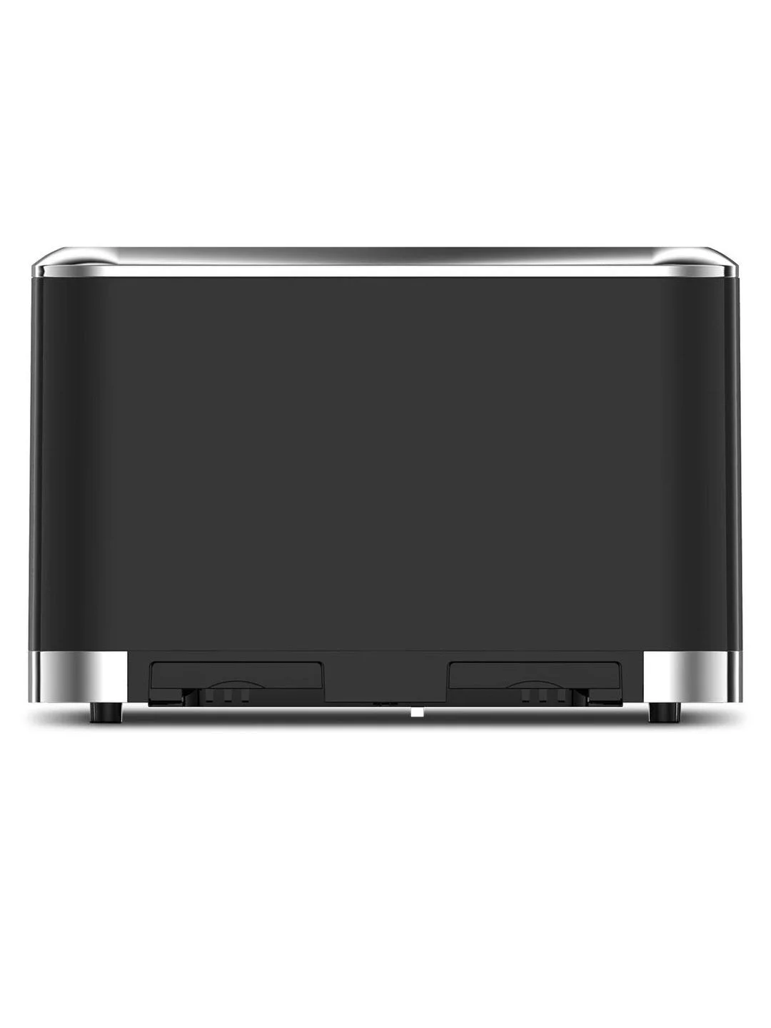 Черный тостер BQ T4000 Черно-серебристый