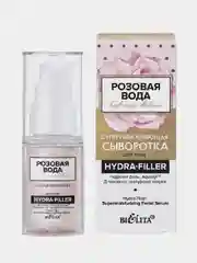 Суперувлажняющая сыворотка для лица Белита Розовая вода HYDRA-FILLER, 30 мл