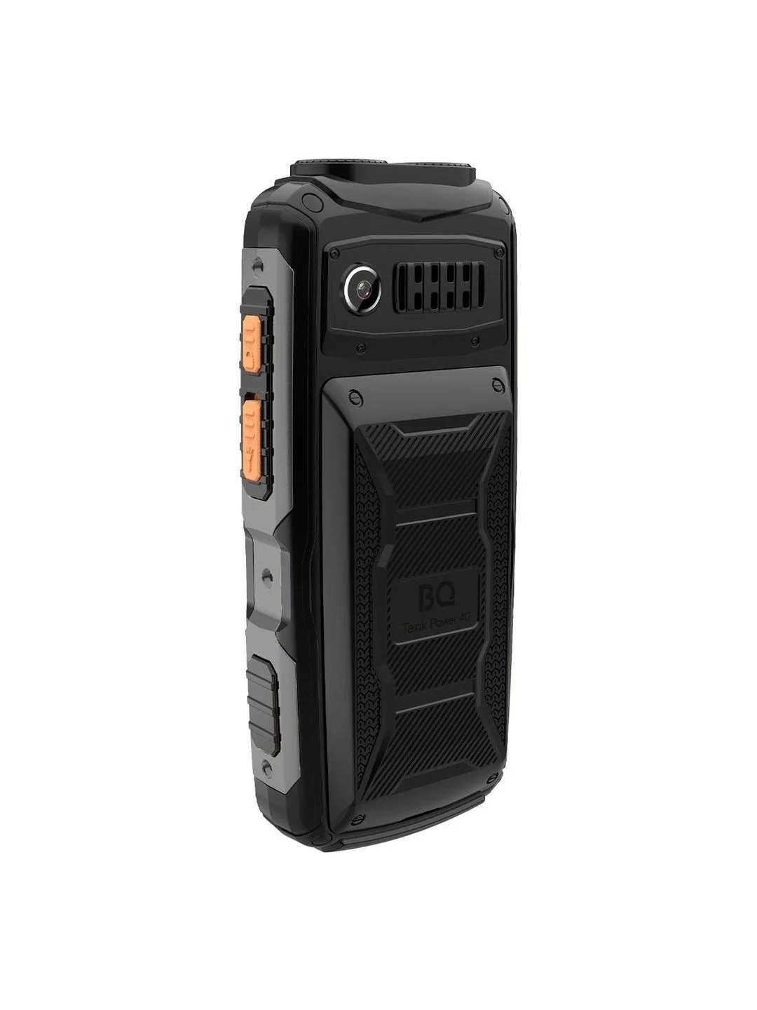Черный мобильный телефон BQ 2410L Tank Power 4G Black+Gunmetal