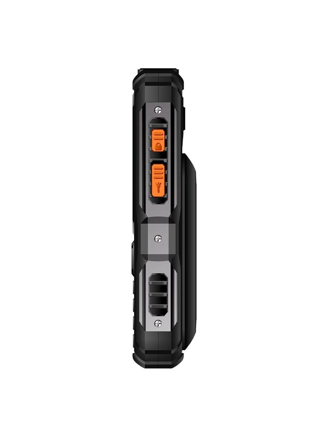 Черный мобильный телефон BQ 2410L Tank Power 4G Black+Gunmetal
