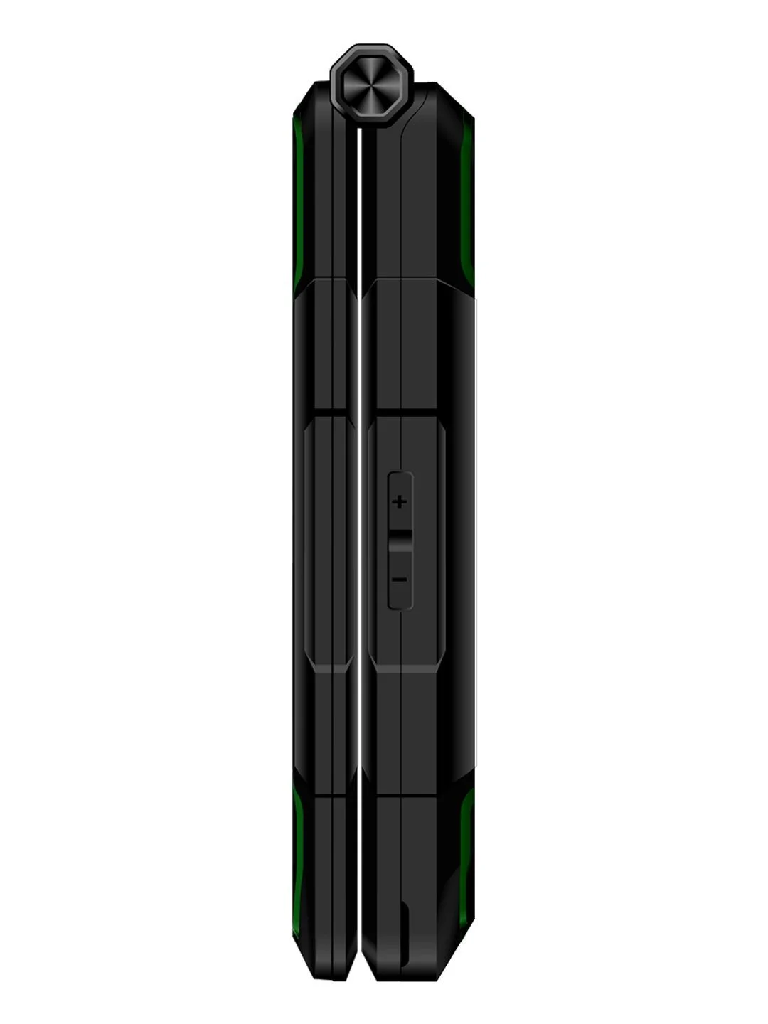 Черный мобильный телефон BQ 2822 Dragon Black+Green