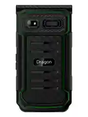 Черный мобильный телефон BQ 2822 Dragon Black+Green