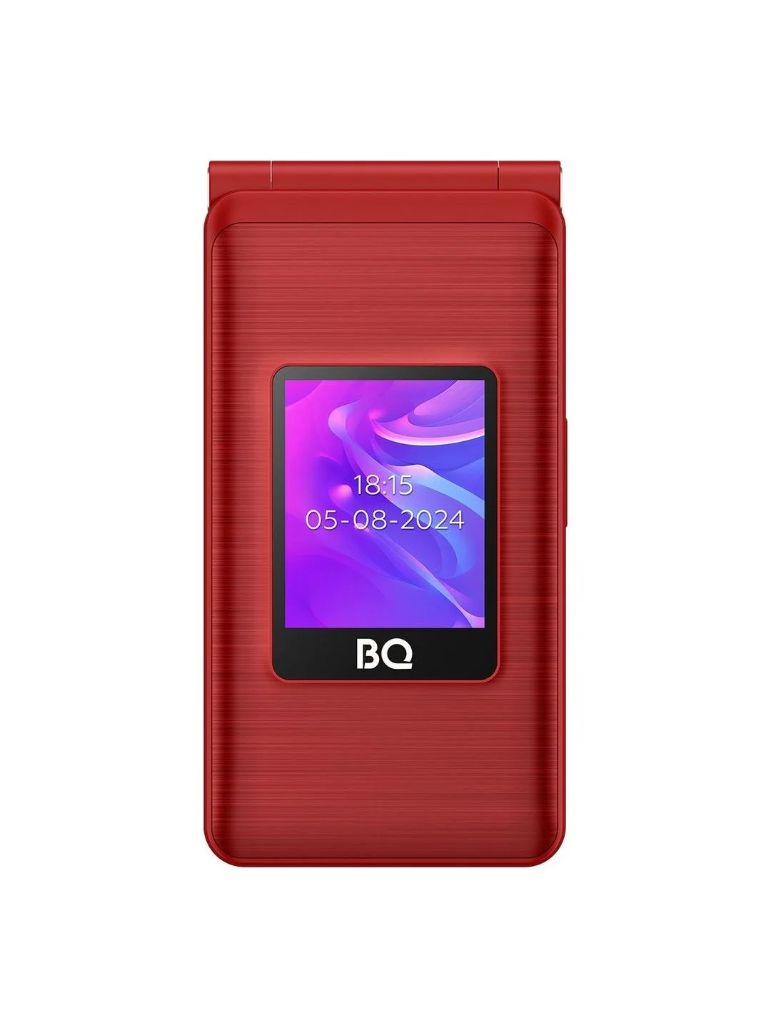 Красный мобильный телефон BQ 2412 Shell Duo Red