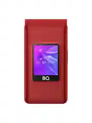 Красный мобильный телефон BQ 2412 Shell Duo Red