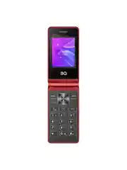 Красный мобильный телефон BQ 2412 Shell Duo Red