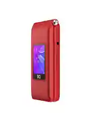 Красный мобильный телефон BQ 2412 Shell Duo Red