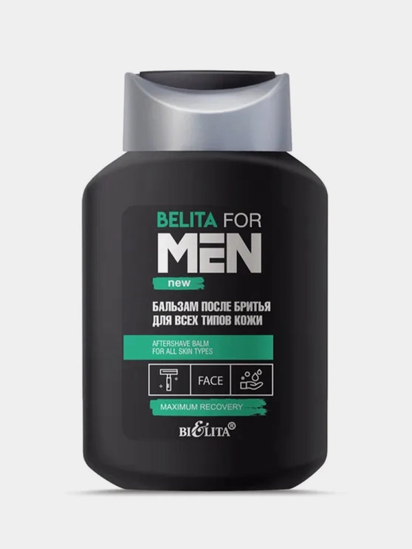 Бальзам после бритья Belita for Men, для всех типов кожи, 250 мл