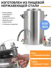 Автоклав ГлавАвтоклав 24 литра для консервирования заготовок
