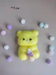 Светло-жёлтый игрушки антистресс сквиш лапка Кошачья/ таба лапка котика, капибара, куроми, котик, лапка